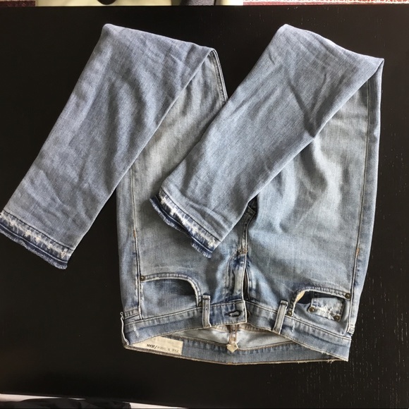 Rag & Bone Dre Skinny Boyfriend Jeans, Size 26 - Picture 4 of 4